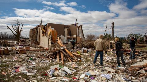 Biden declares ‘major disaster’ as death toll from US storms rises