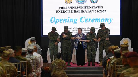 Philippines, US launch largest-ever joint military drills