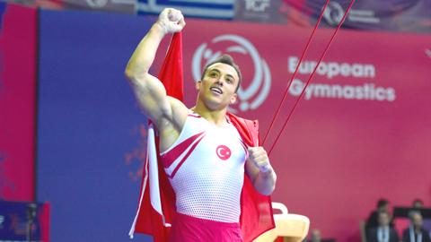 Turkish gymnast Adem Asil wins gold at EAGC