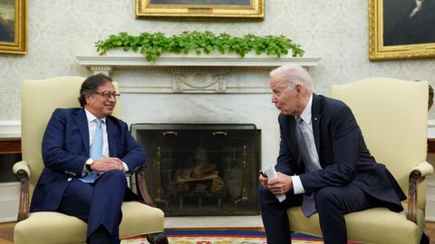 Colombia’s Petro supports lifting Venezuela sanctions in Biden meeting