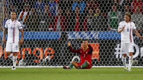 Euro 2016: Iceland freeze Portugal, Hungary sink Austria