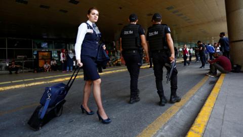 Turkish police arrest 11 more suspects over airport attack