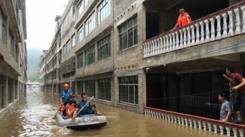 Dozens killed, many missing in floods, landslides in Asia