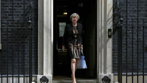 Theresa May in lead to become Britain's next PM