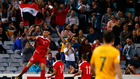 Syria's World Cup hopes end in a 2-1 extra-time loss to Australia