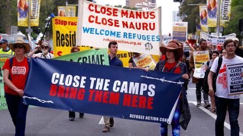 Last refugee children in Pacific camp being moved - Australia