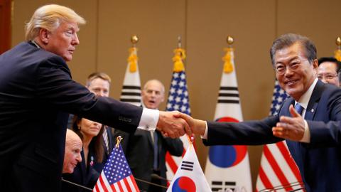 Trump heads to Seoul seeking a solution to the North Korea crisis