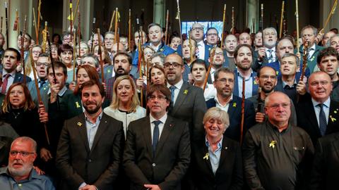 Ex-Catalan leader slams the European Union for backing Spanish PM