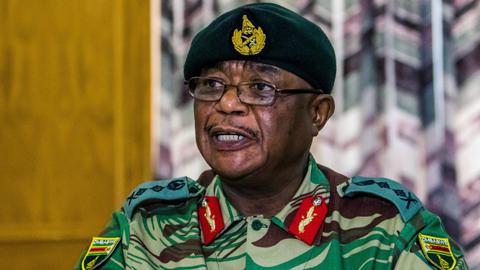 Zimbabwe army chief warns of intervention over party purge