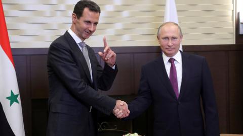 Syria's Assad meets Putin in unannounced visit to Sochi