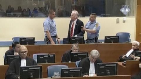 Ratko Mladic convicted of genocide, sentenced to life in prison
