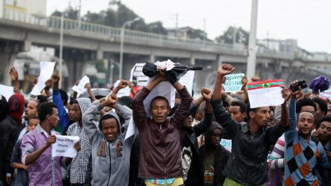 Dozens killed in crackdown on anti-govt protests in Ethiopia