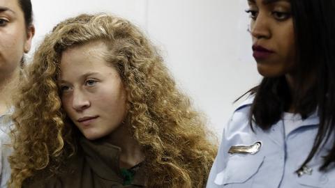 Palestinian teen Tamimi jailed eight months in plea deal