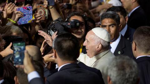 Pope Francis arrives in Chile to bolster credibility of Catholic Church