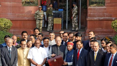 Indian government unveils budget for this fiscal year