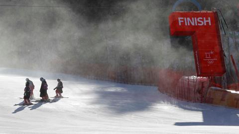 Injuries and chaos as icy winds disrupt events at Pyeongchang Games