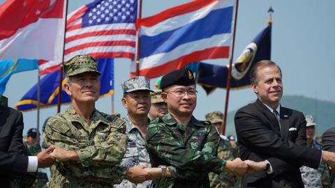Myanmar's presence downplayed at Thai-US military exercise