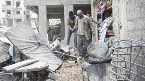 Syrian regime retakes quarter of rebel-held eastern Ghouta