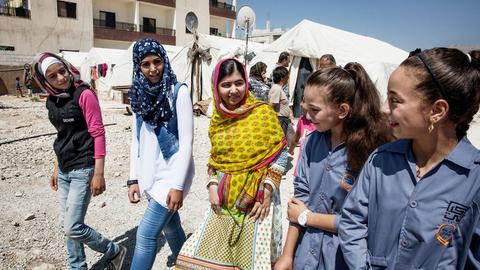 Malala Yousafzai working on book about refugees