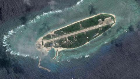 Taiwan asks Google to blur its S. China Sea facility images