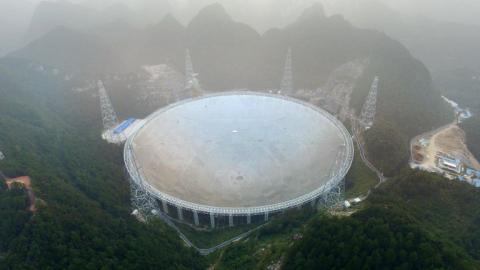 World's largest radio telescope starts operations in China