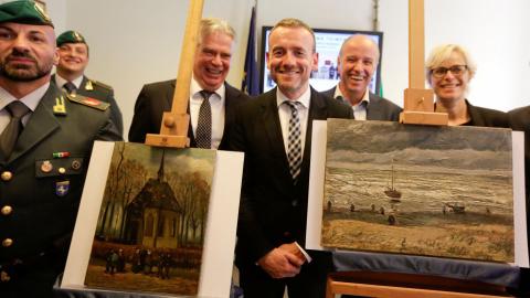 Stolen Van Gogh paintings recovered after 14 years