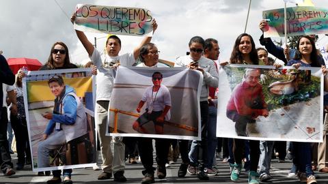 Ecuadorean journalists held by Colombian rebels confirmed dead