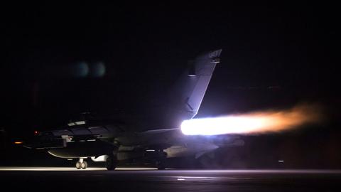 US and allies launch military strikes on multiple Syrian regime targets