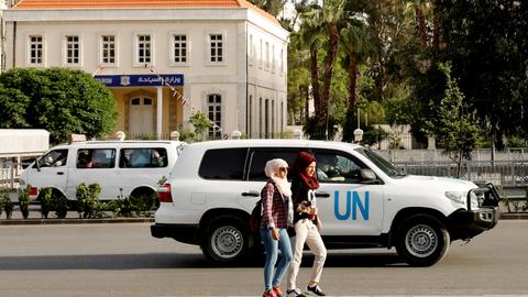 Syria says UN security team visited Douma on Tuesday