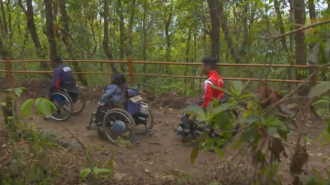 Nepal opens first trekking trail for the disabled