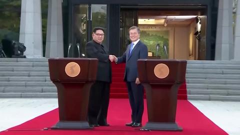 Korean leaders vow to end war on the peninsula