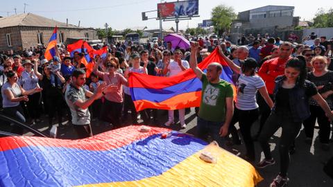 Armenia opposition leader calls for pause in protests