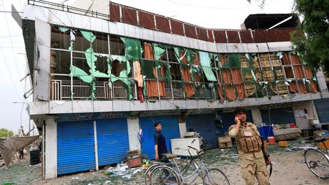 Multiple blasts at Afghanistan stadium kill at least 10: officials