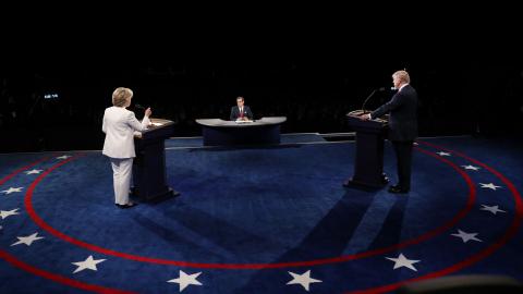 Six striking moments from the last presidential debate