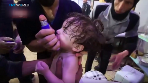 Syria's displaced recall horrors of suspected chemical attack
