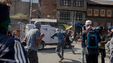Police fire on funeral of Kashmir man killed by soldiers