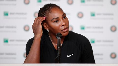 Serena Williams out of French Open before Sharapova match