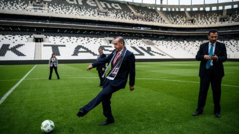 President Erdogan opens new Besiktas stadium in Istanbul