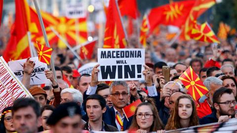 Greece can't force us to change our name, we Macedonians have our dignity