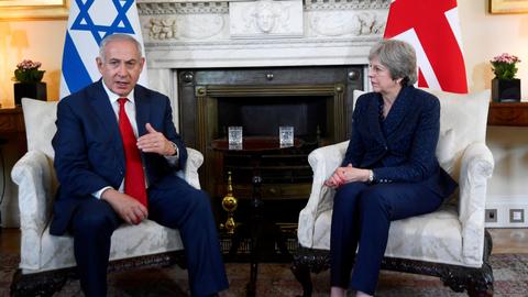Britain's May tells Netanyahu of concern over Gaza deaths