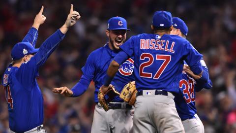 Chicago Cubs win first World Series since 1908