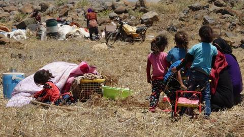 Over 160,000 flee regime offensive in southwestern Syria