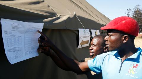 Mnangagwa and Chamisa say they're confident of winning Zimbabwe election