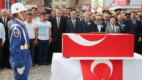 Erdogan vows to make PKK pay for killing soldier's baby and wife