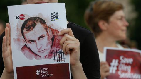 France's Macron to raise Oleg Sentsov's case in call with Putin