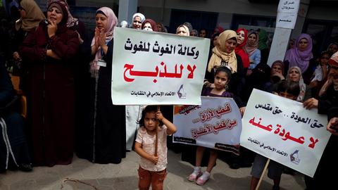 Palestinians fear UN will not reopen schools