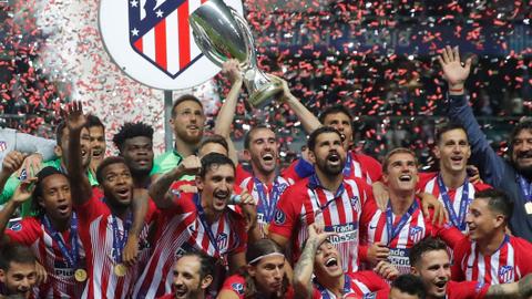 Atletico beat Real Madrid to lift UEFA Super Cup