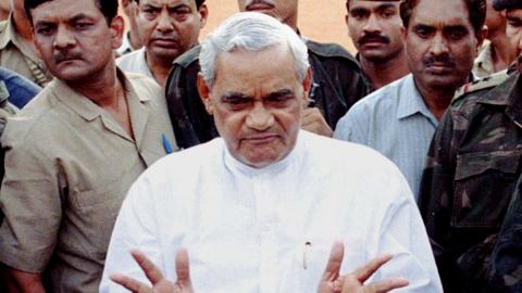Former Indian prime minister Vajpayee dies at age 93