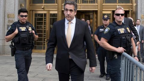 Trump accuses ex-lawyer Cohen of making up 'stories' to get plea deal