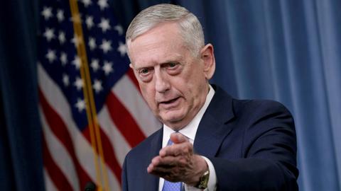 Political rows, worsening security greet Mattis in Afghanistan